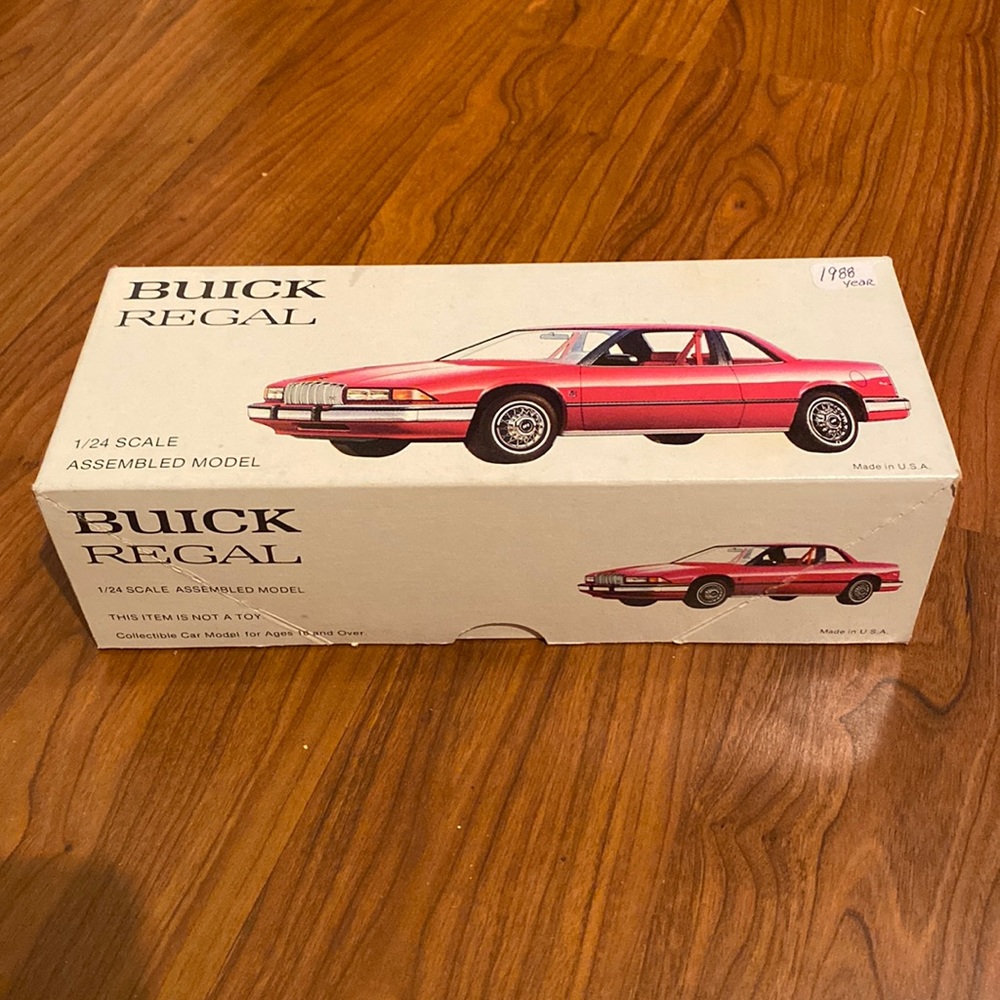 1988 Buick Regal assembled model
